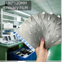 Film protecteur d'écran hydrogel mat anti-espion 180x120MM, impression graphique personnalisée pour machine de découpe
