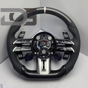 <span class=keywords><strong>Volante</strong></span> Deportivo Plano de Fibra de Carbono LED para <span class=keywords><strong>Mercedes</strong></span>-Benz <span class=keywords><strong>AMG</strong></span> C63 GT C43 C63 W221 S63 W205 W204 W213 <span class=keywords><strong>2020</strong></span>+ - Product Image 3