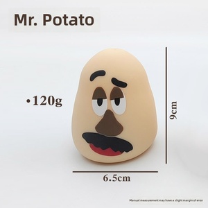 <span class=keywords><strong>M</strong></span>. Jouet anti-stress compressible Potato's Expression, design mignon pour garçons et filles 14 ans et plus - Product Image 2