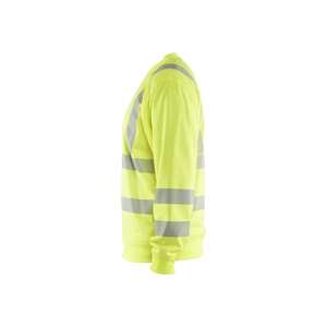 BLAKLADER - 356225383300L Sudadera Hi-Vis Amarilla-EAN 7330509831939 ROPA DE TRABAJO DE LA HI-VIS - Product Image 3