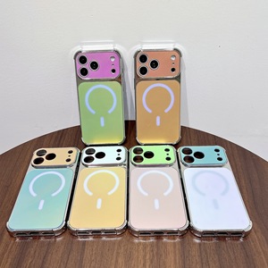 Étui de téléphone magnétique Laser Chameleon pour Apple 17/18 Pro Max, coque de protection antichoc mate pour iPhone 16/15 - Product Image 1