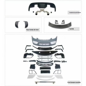 Kit Carrozzeria 982 per 718 Cayman GT4/GT4Rs/<span class=keywords><strong>Spyder</strong></span>: Paraurti Anteriore, Labbro Posteriore, Alettone Posteriore, Parti di Modifica Auto - Product Image 1