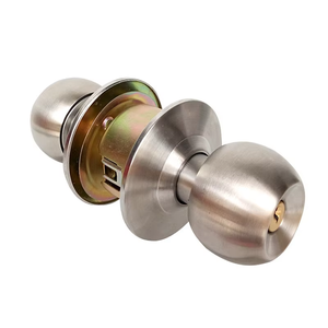 Cylindre de serrure de porte en bois en acier inoxydable sphérique universel intérieur chambre boule serrure porte et fenêtre accessoires de quincaillerie - Product Image 6
