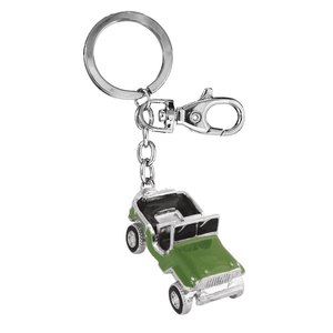 Portachiavi a Forma di Veicolo Militare Verde, Accessorio per Chiavi Auto Senza Confezione - Product Image 1