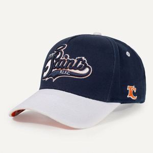 Casquettes de baseball personnalisées en gros à 5 panneaux bicolores style A-frame, casquettes de sport personnalisées, chapeaux sur mesure - Product Image 1