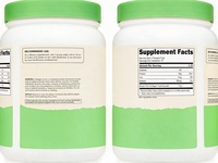 OEM-- Poudre de peptides de collagène 1LB (454 G), bovin nourri à l'herbe |   Collagène hydrolysé