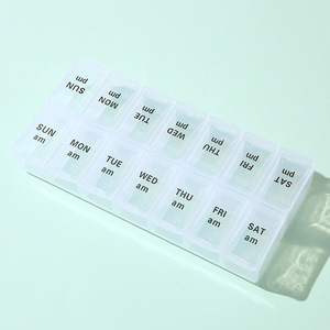 Bán buôn 7 ngày Pill trường hợp xách tay hiện đại y học Box <span class=keywords><strong>Top</strong></span> bán mini nhựa 7 ngày Pill trường hợp hàng tuần - Product Image 6