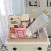 Kit de soins post-partum gratuit pour femmes avec produits d'hygiène féminine en coton Durée de conservation de 3 ans après l'accouchement et l'après-accouchement