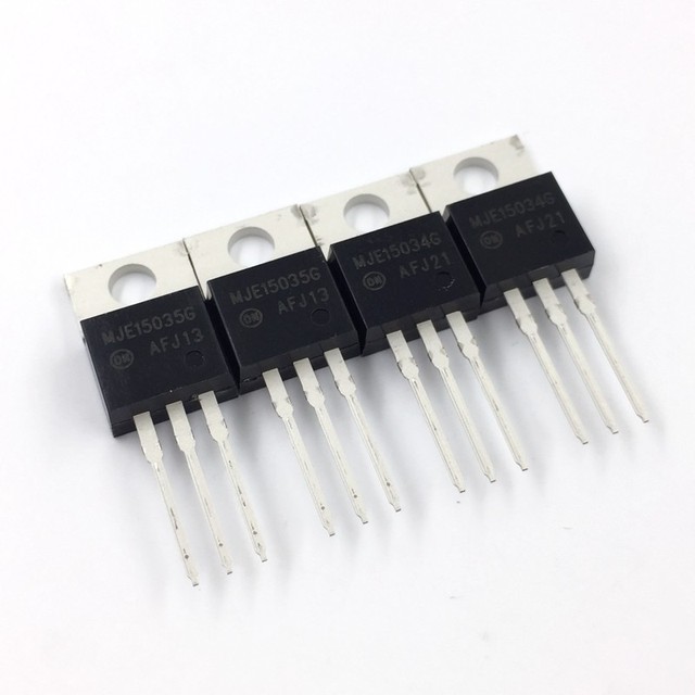 Original New MJE15034 MJE15035 Electronic Components 350V 4A TO220 Transistor MJE15034G MJE15035G MJE15034 MJE15035