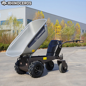 รถเข็นไฟฟ้าแบบเข็นมือ 450 กก. พร้อมมอเตอร์ PLC สำหรับงานสวน - Product Image 2