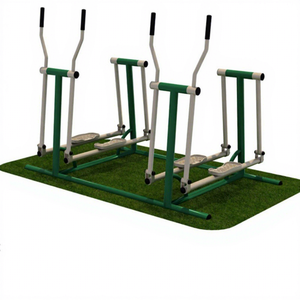 Nouvel équipement de <span class=keywords><strong>fitness</strong></span> extérieur en acier, fabriqué en Chine, écologique, durable, installations sportives spéciales pour les communautés et les parcs - Product Image 4