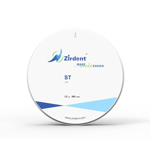 Fornitura di rinfuse Zirdent ST 1200MPa restauro dentale interamente in materiale ceramico blocchi di Zirconia dentale cinese - Product Image 4