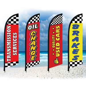 Bandera abierta <span class=keywords><strong>para</strong></span> negocios con poste y Estaca de tierra, letreros abiertos Bandera de Swooper Bandera de plumas publicitarias <span class=keywords><strong>para</strong></span> negocios externos - Product Image 5