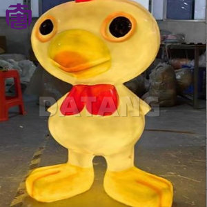 Lámpara de Dibujos Animados con Diseño de Gallo del Zodiaco Chino para Decoración de Fiestas y Festivales, Luces con Motivos 3D Impermeables IP65 para Parques y Espacios Exteriores - Product Image 6