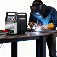 Nouvelle machine à souder professionnelle à arc DC IGBT portable 160A 250A, haute efficacité, économie d'énergie, sécurité Vetex