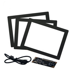Panel de pantalla infrarroja USB multitáctil para Smart TV de 17 pulgadas, nueva relación de aspecto 4:<span class=keywords><strong>3</strong></span>, pantalla táctil grande negra para serie empresarial - Product Image 2