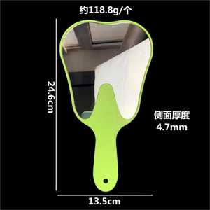 Handheld Dental <b>Mirror</b> <b>Plastic</b> Frame Cosmetic <b>Mirror</b> For Oral Care Hebei Made - Product Image 3