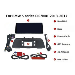 Lettore DVD Android per Auto per <span class=keywords><strong>BMW</strong></span> <span class=keywords><strong>Serie</strong></span> 5 F10/F18 Touchscreen All-in-One da 12.8" 2400*900, Ultra Sottile, con CarPlay, Navigazione GPS, DSP - Product Image 6