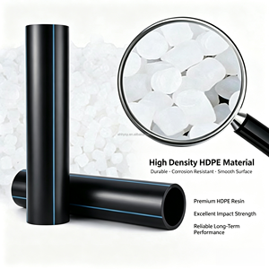 <span class=keywords><strong>Tuyau</strong></span> d'alimentation en eau HDPE PE100, flexible haute pression, polyéthylène haute densité DN20-DN1200 - Product Image 6