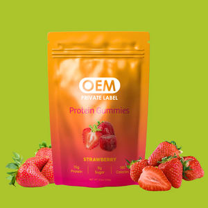 OEM Watermeloen Proteïne Gummies Hoog Proteïne Rijke Snack 17g Wei-eiwit Energie Herstel Energie Gummies Boost Pre-Workout Spierondersteuning - Product Image 6