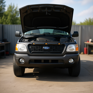 Kit de calandre avant en plastique noir pour Ford Explorer D0100HPLIM7 1995-2001 - Product Image 2