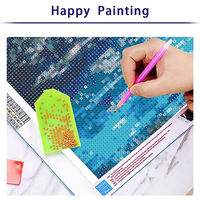 Kit de Peinture Diamant 5D Personnalisé M-001 Paon – Art Diamant Animal DIY sur Toile Entièrement Brodée pour Décoration Murale Maison