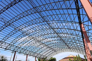 Heetverkopende staalconstructie magazijngebouw, constructie van staal - Product Image 5