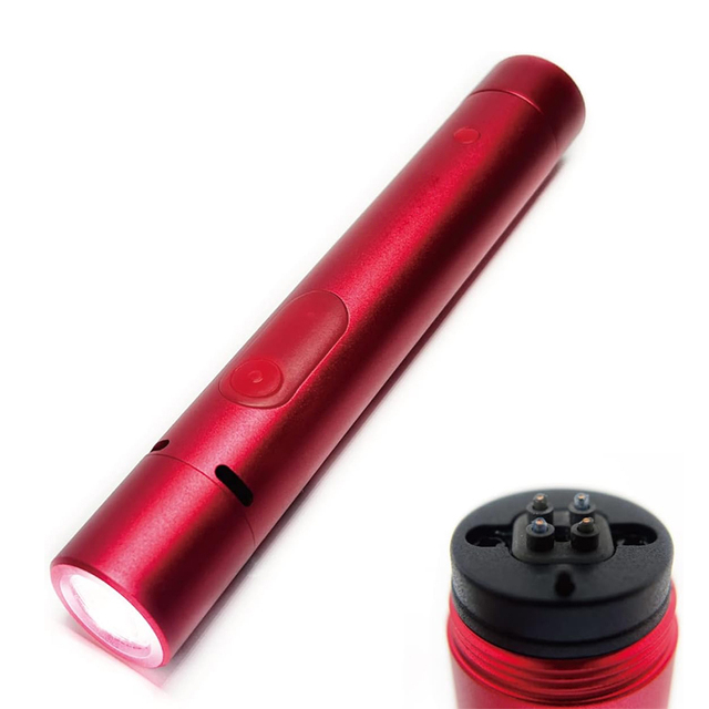 Electric Arc Sound Light Alarm Device Outdoor 500 Lumens Camping Emergency Self Defense Flashlight
