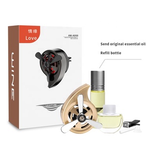 NUEVO Clip de ventilación de coche con forma de hélice Aromaterapia Caracol de moda Salida de <span class=keywords><strong>aire</strong></span> automática Fragancia Aceite esencial Perfume Ambientador - Product Image 5