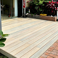 Planches de terrasse en composite WPC robustes et résistantes, directement de l'usine, faible entretien, pour projets de toitures et terrasses extérieures