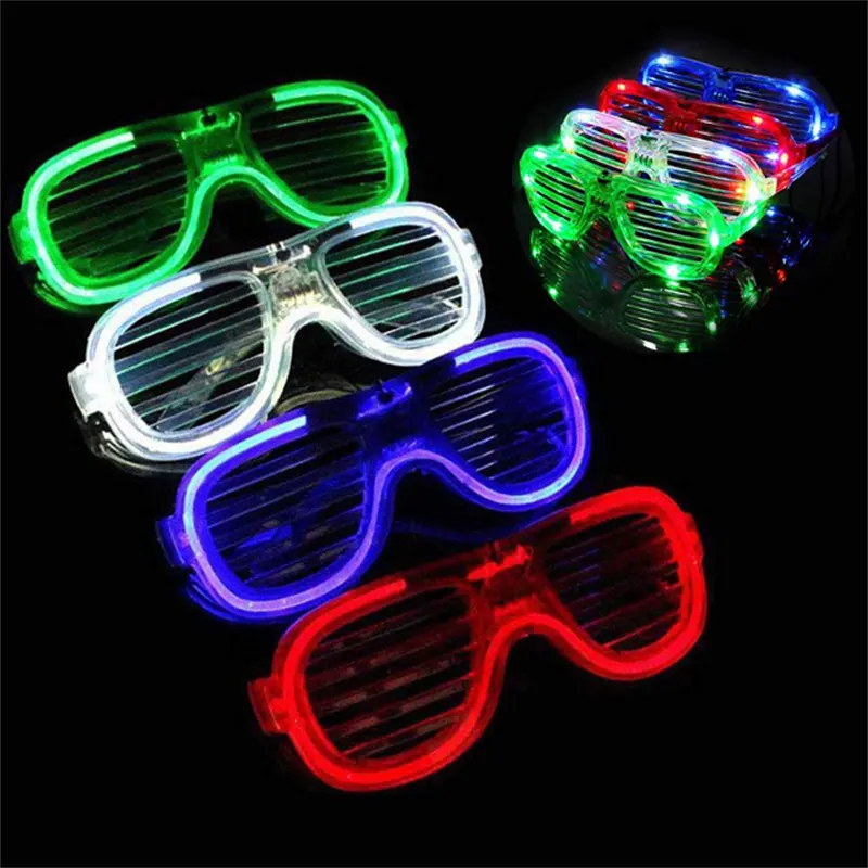 Hot Fashion Led Glasses Creative Luminous Party Light Up Led Glasses for Party Supplies