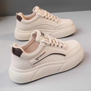 Zapatillas Blancas Estilo 2026 para Niñas - Zapatos Deportivos con Suela Gruesa para Niñas, Zapatos Casuales - Product Image 3