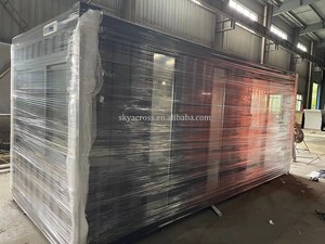 Rumah seluler kecil 20 kaki, wadah kopi Modular rumah kontainer bebas ongkos kirim untuk kafe kantor rumah - Product Image 6