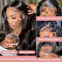 Perruques indiennes en cheveux naturels bruts de grade 12A, 100 % vierges, alignées aux cuticules, longues, avec dentelle frontale monofilament, bouclées, HD transparentes – Fournisseur