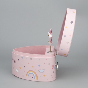 Joyero <span class=keywords><strong>Musical</strong></span> de <span class=keywords><strong>bailarina</strong></span> Rosa La Doyee, <span class=keywords><strong>bailarina</strong></span> de Ballet en forma de corazón para niñas - Product Image 5