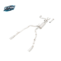 Tuyau d'échappement de voiture modifié en acier inoxydable pour Dodge ram Charger 6.4L Challenger 6.2L Durango 3.6L Journey 2.4L Calibre 2.0L