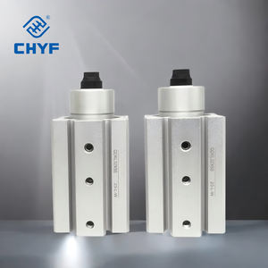 Cilindro Neumático de Doble Acción con Abrazadera Rotatoria Horizontal Serie CHYF <span class=keywords><strong>QDK</strong></span>, QDKL20X5S, QDKL20X5SU, QDKL40X5S - Product Image 3