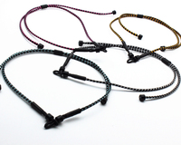 Cordon de lunettes de lecture et de soleil en polyester écologique antidérapant et réglable de 75 cm pour la vente en gros