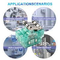 Micro-interrupteur industriel à double levier à connexion rapide SPDT étanche en plastique NMCSK1-22 220V 3A