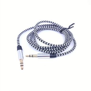 Best Selling Speaker Audio <b>Cable</b> 3.5mm-3.5mm <b>AUX</b> <b>Cable</b> Nylon Mobile Phone Jack <b>Cable</b> for Android for Laptop - Product Image 3