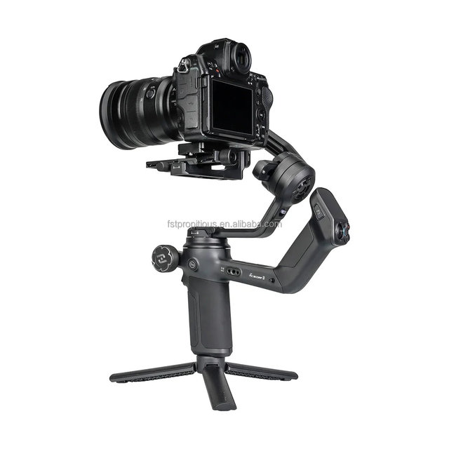 All in 1 Gimbal Stabilizer Tripod Feiyu SCORP 3 - AI Tracking 4.0 3.5kg 4.0 Upgrade AI Tracking for Video Camera Filming