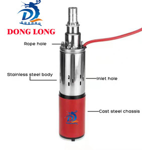DL China fábrica 12V DC bomba de agua bomba sumergible de pozo profundo - Product Image 2