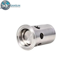 <span class=keywords><strong>Valvola</strong></span> <span class=keywords><strong>di</strong></span> <span class=keywords><strong>Sicurezza</strong></span> <span class=keywords><strong>per</strong></span> Serbatoi in Acciaio Inox, a Pressione e <span class=keywords><strong>Vuoto</strong></span>, <span class=keywords><strong>per</strong></span> Gas, Funzionamento Manuale da 0 a -0,5 bar, Grado Alimentare - Product Image 2