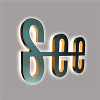 Letras de Canal LED 3D Personalizadas de Acero Inoxidable para Empresas, Hospitales y Negocios - Publicidad Exterior IP54 Impermeable