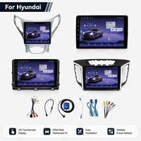 Marco para Radio de Auto Hyundai, Unidad Principal Android de Doble DIN, Estéreo Bluetooth, CarPlay, Sistema de Navegación GPS