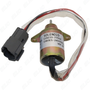 Pièces d'excavatrice 1503ES-12S5SUC12S Moteur 12V 119233-77932 Solénoïde - Product Image 1