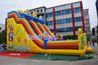Robot en PVC du fournisseur professionnel sur le thème toboggan aquatique super gonflable château jardin école occasions éducatives d'aéroport