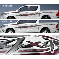 Autocollant de Carrosserie Nouveauté 2024 pour Toyota Hilux 4X4 4D – Décoration Extérieure