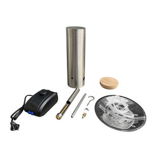 مولد تدخين بارد من الفولاذ المقاوم للصدأ للشواء العمودي، من مورد معدات الحدائق - Product Image 4