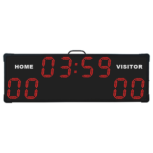 Tableau de scores numérique portable CHEETIE pour match de gateball, chronomètre électronique avec télécommande et rétroéclairage - Product Image 3